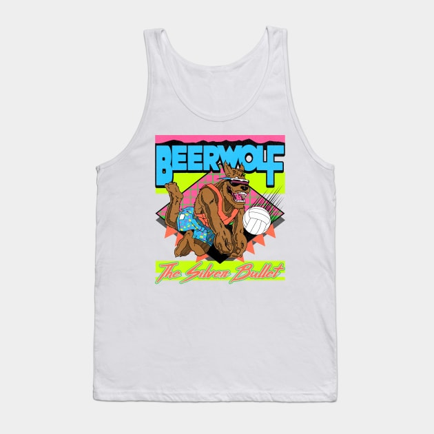 Beer Wolf Tank Top by darklordpug